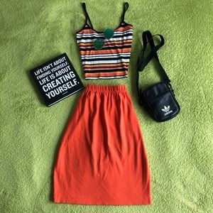 Emmé Women’s Midi A-line Skirt